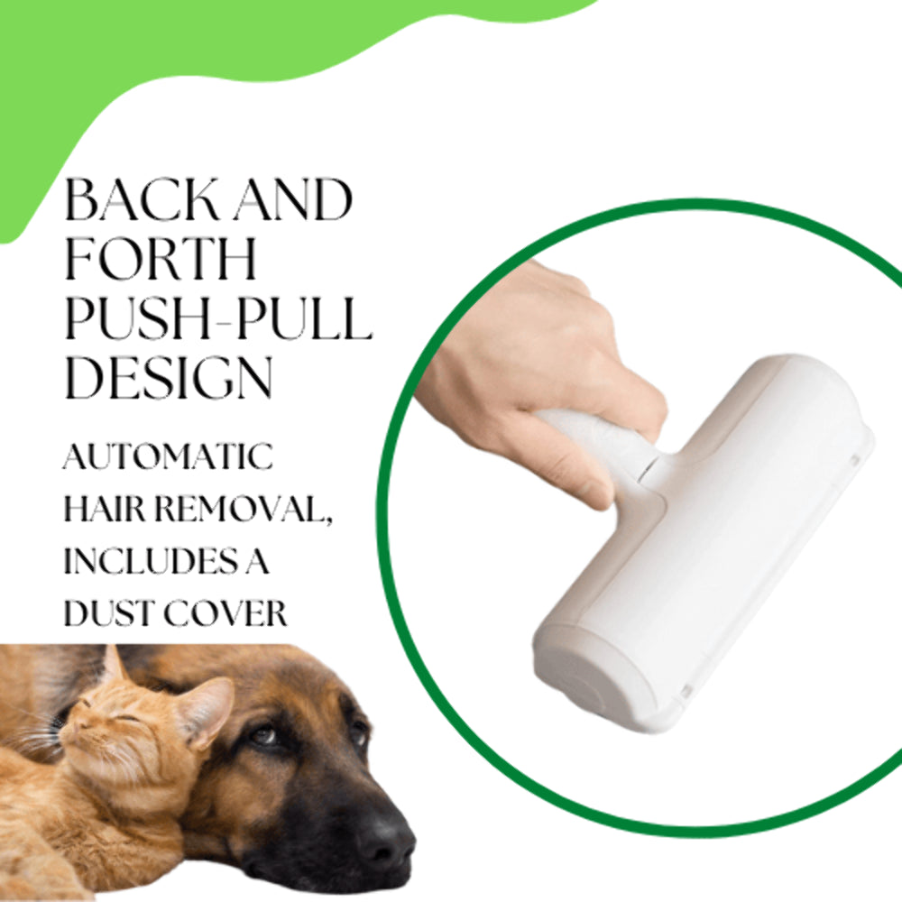 Reusable Pet Hair Remover Roller for Sofas & Car Seats