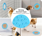3-Pack Suction-Cup Lick Mats for Dogs and Cats