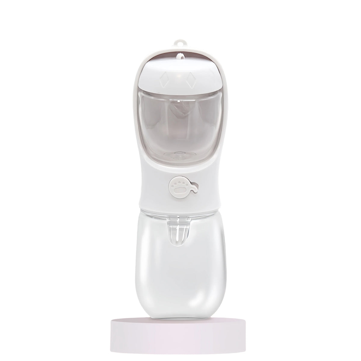 Portable Dog Water Bottle with Food Container – 350 ml